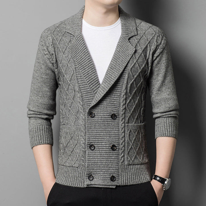 Charles Harrington Cable Knit Cardigan