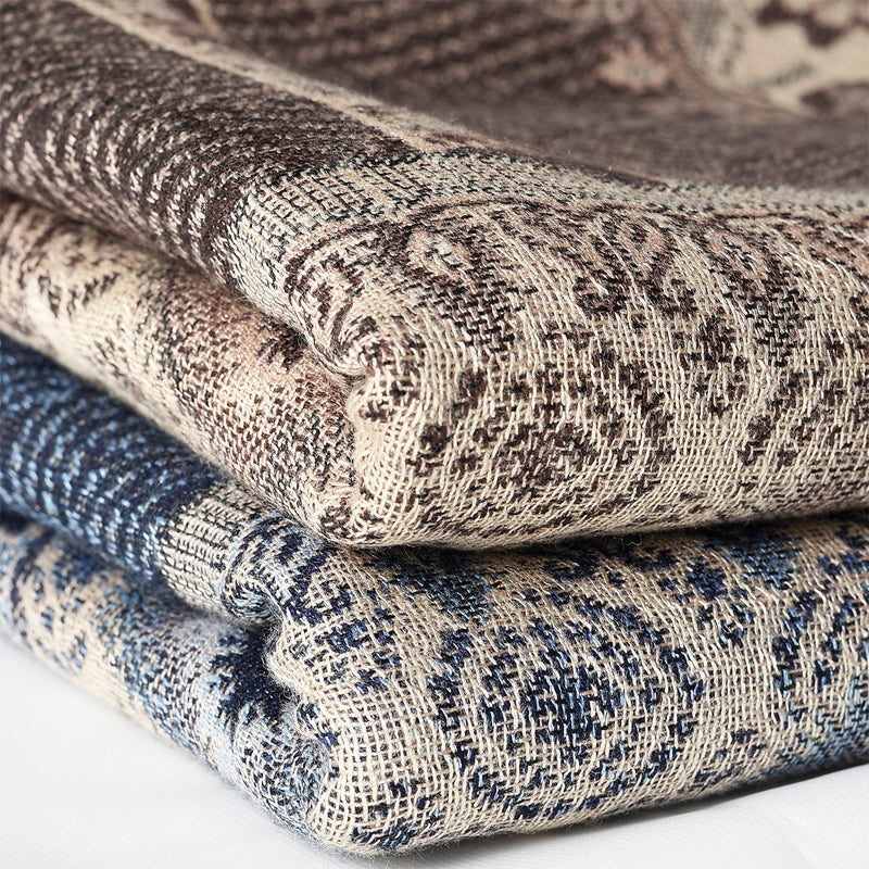 Emilien Woven Jacquard Pattern Scarf