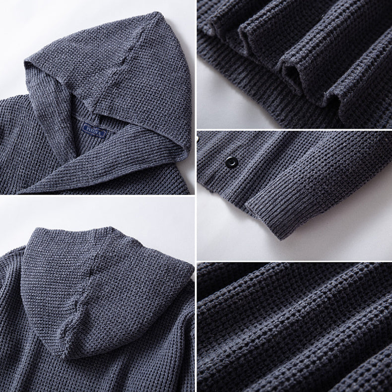 Victor Lévêque Summit Hooded Cardigan