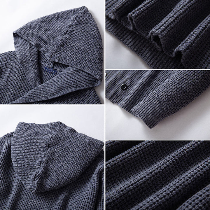Victor Lévêque Summit Hooded Cardigan