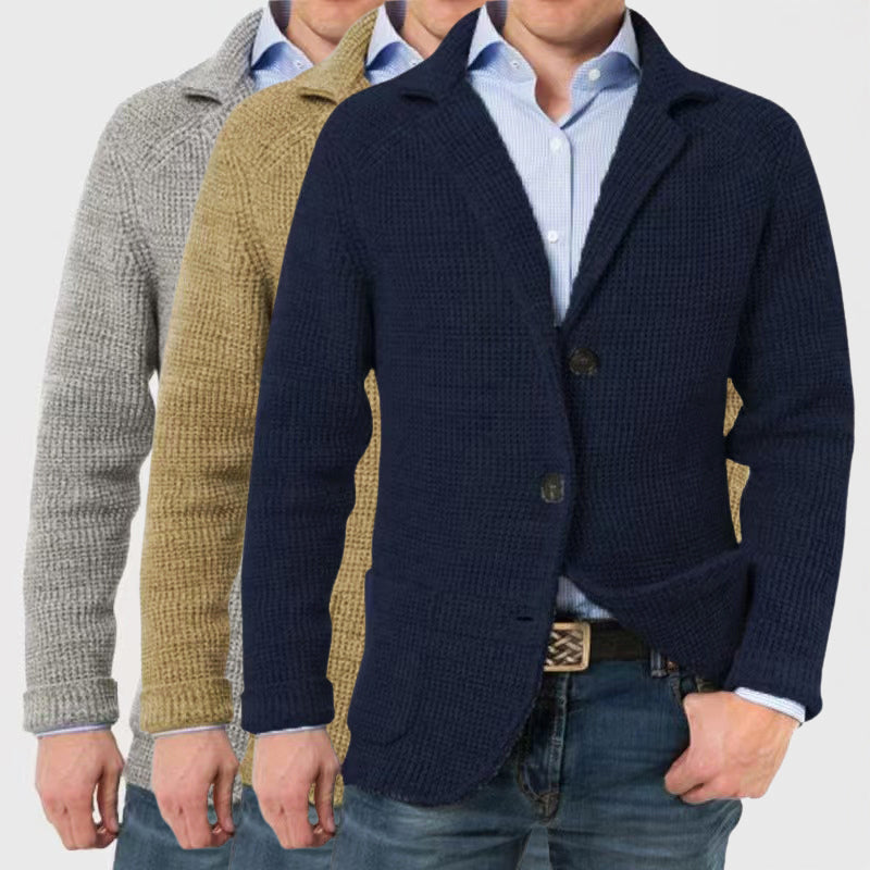 Victor Lévêque Textured Knit Cardigan