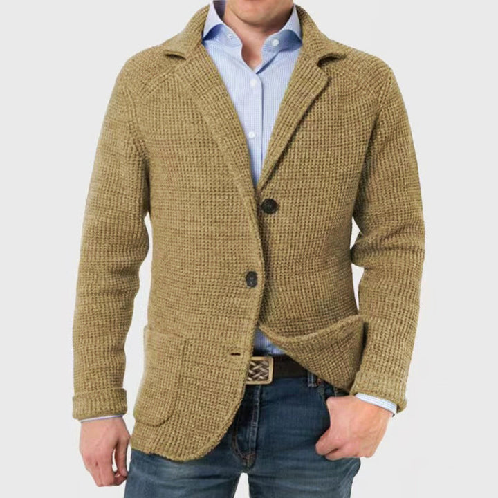 Victor Lévêque Textured Knit Cardigan