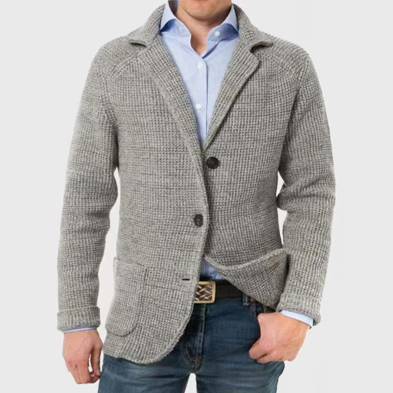 Victor Lévêque Textured Knit Cardigan