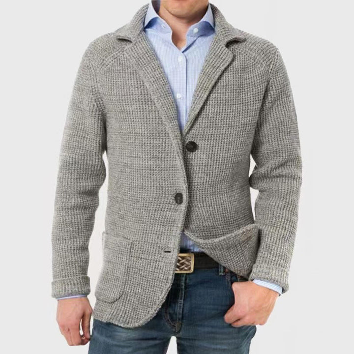 Victor Lévêque Textured Knit Cardigan