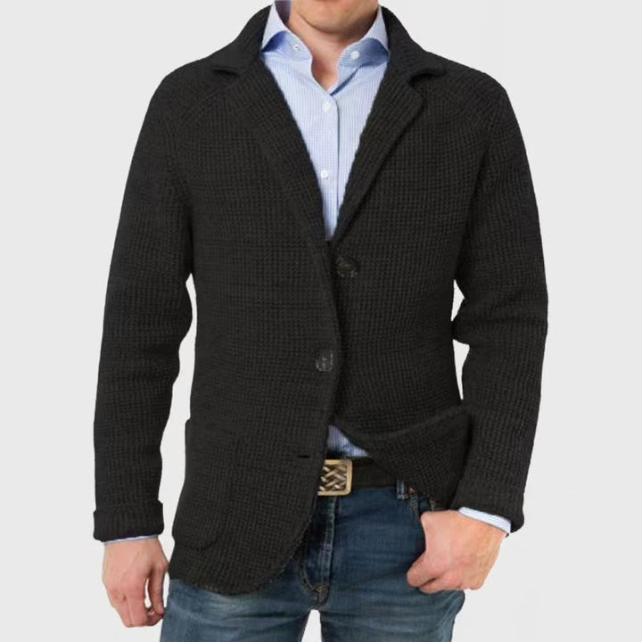 Victor Lévêque Textured Knit Cardigan