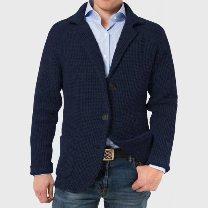 Victor Lévêque Textured Knit Cardigan