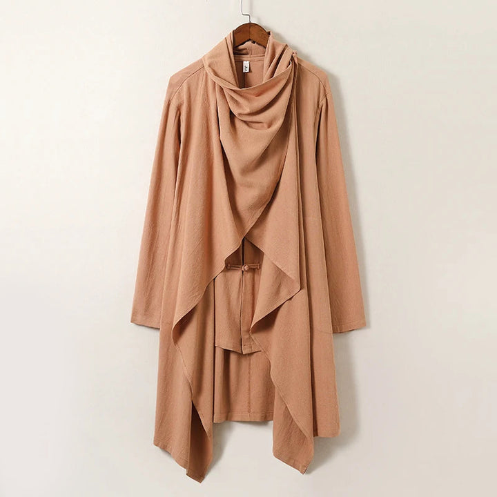 Yumi Takumi Flow Linen Cape