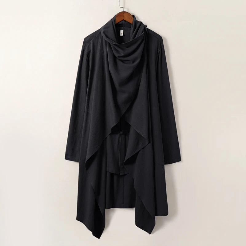 Yumi Takumi Flow Linen Cape