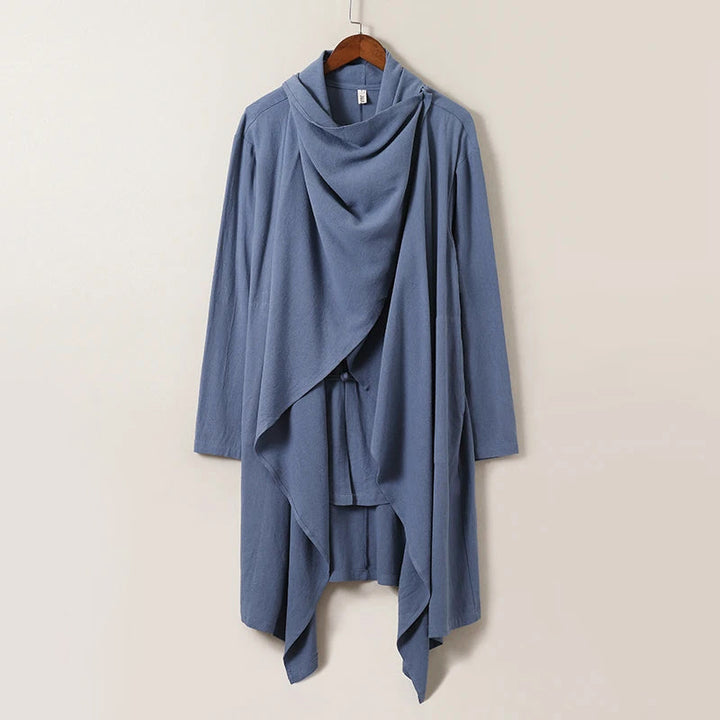 Yumi Takumi Flow Linen Cape