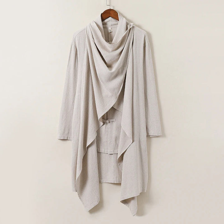 Yumi Takumi Flow Linen Cape