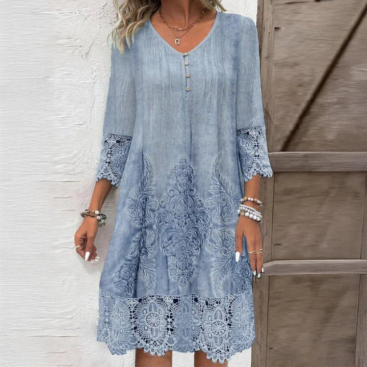 Antigone Lace Dress by Céleste Bouchard - Intofa