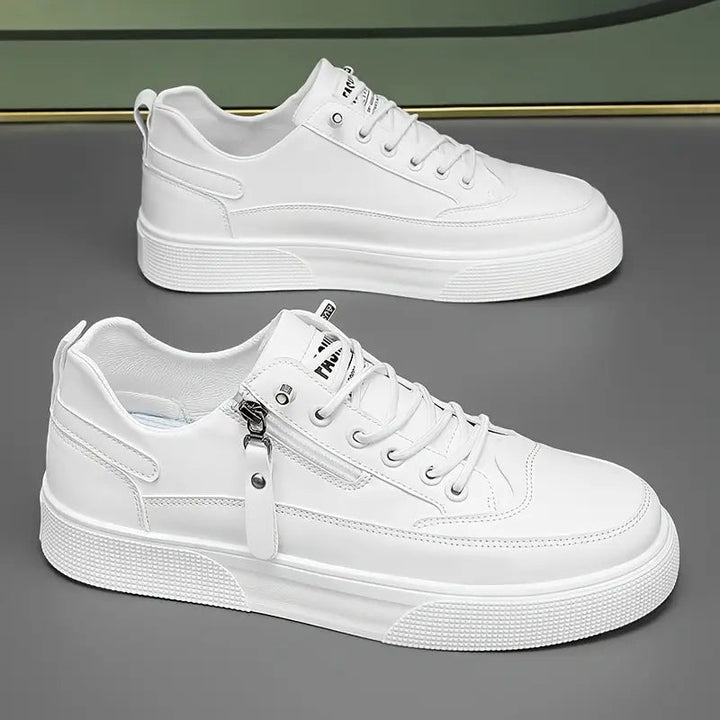 Avenue Luxe Leather Sneakers - Intofa
