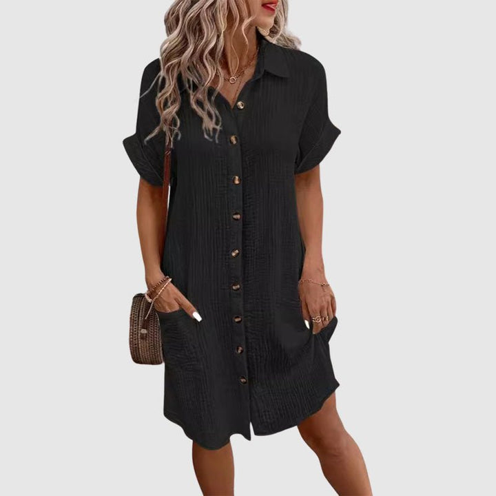 Céleste Bouchard Colmar Linen Dress - Intofa