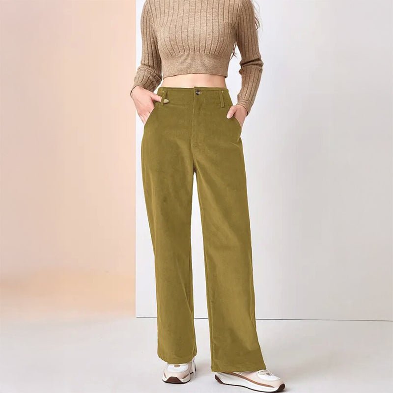 Céleste Bouchard Corduroy Laval Pants - Intofa