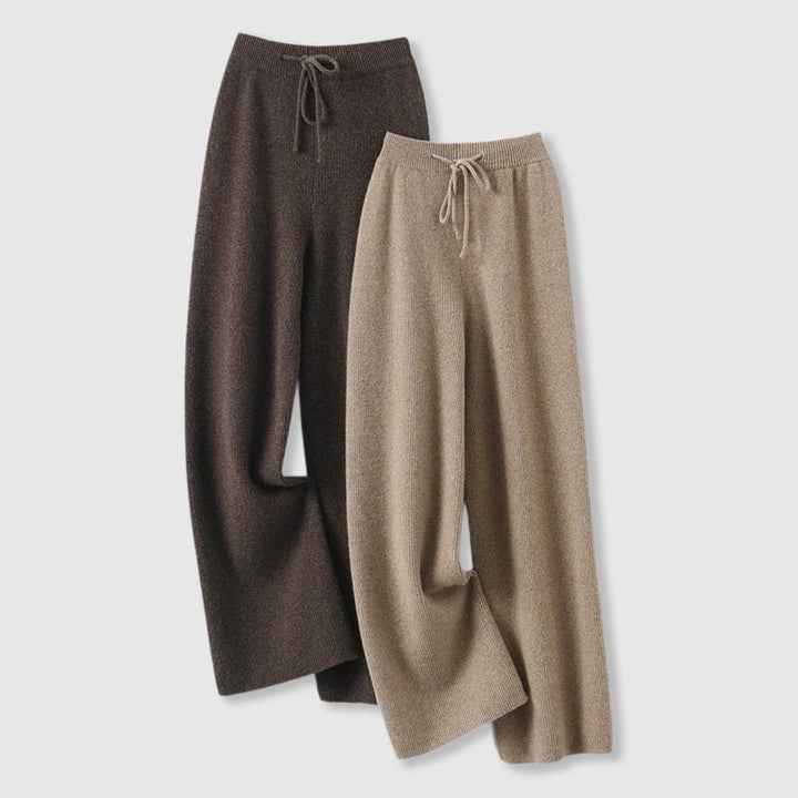 Céleste Bouchard Luxurious Cashmere Pants - Intofa