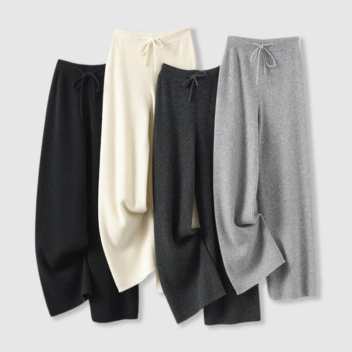 Céleste Bouchard Luxurious Cashmere Pants - Intofa