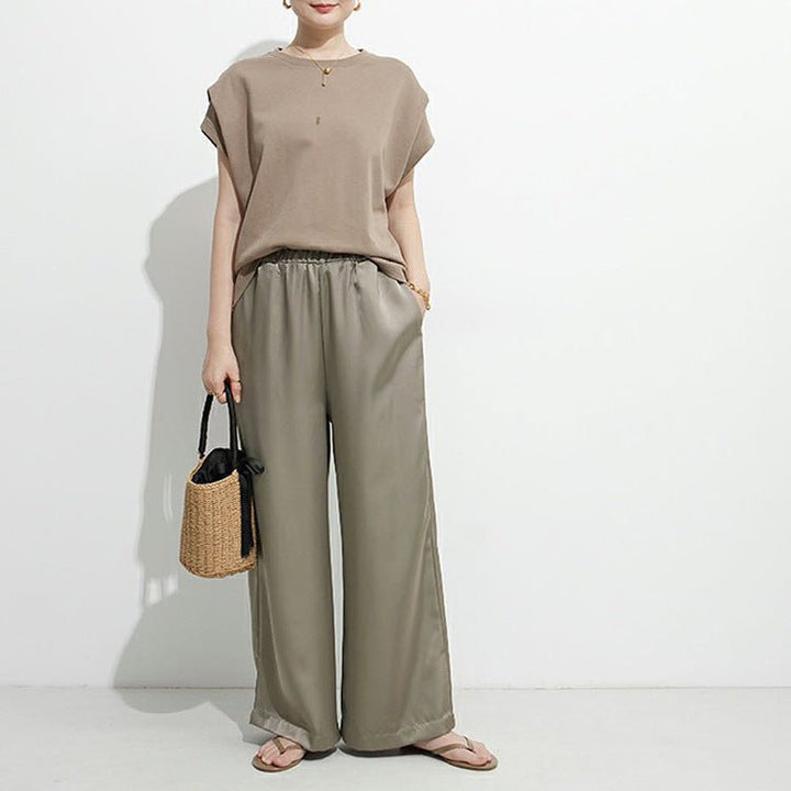 Céleste Bouchard Zen Draped Trousers - Intofa