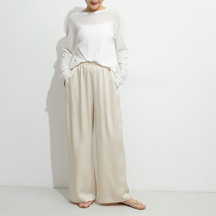 Céleste Bouchard Zen Draped Trousers - Intofa