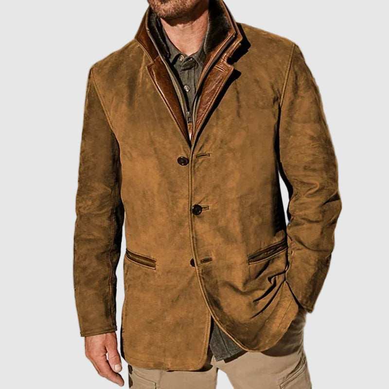 Charles Harrington Vintage Suede Coat - Intofa