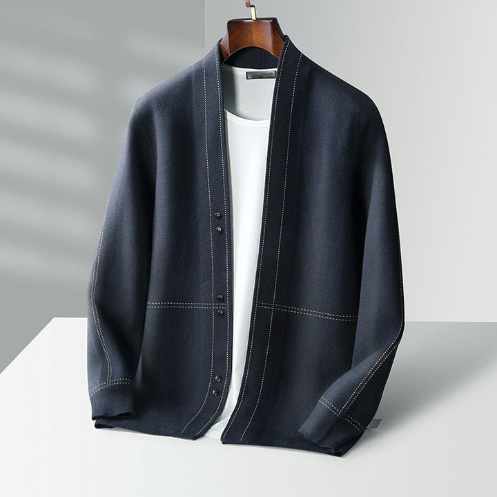 Charles Harrington Wool Weaver Cardigan - INTOFA