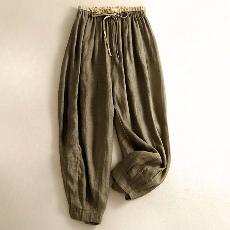 Chloé Rousseau Cotton Harem Pants - Intofa