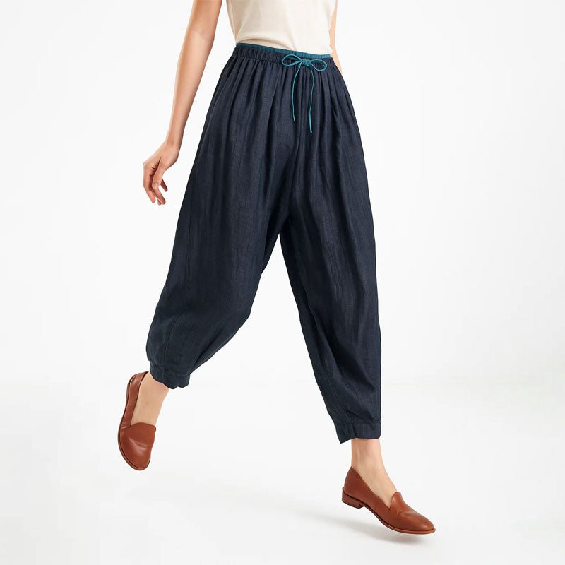 Chloé Rousseau Cotton Harem Pants - Intofa