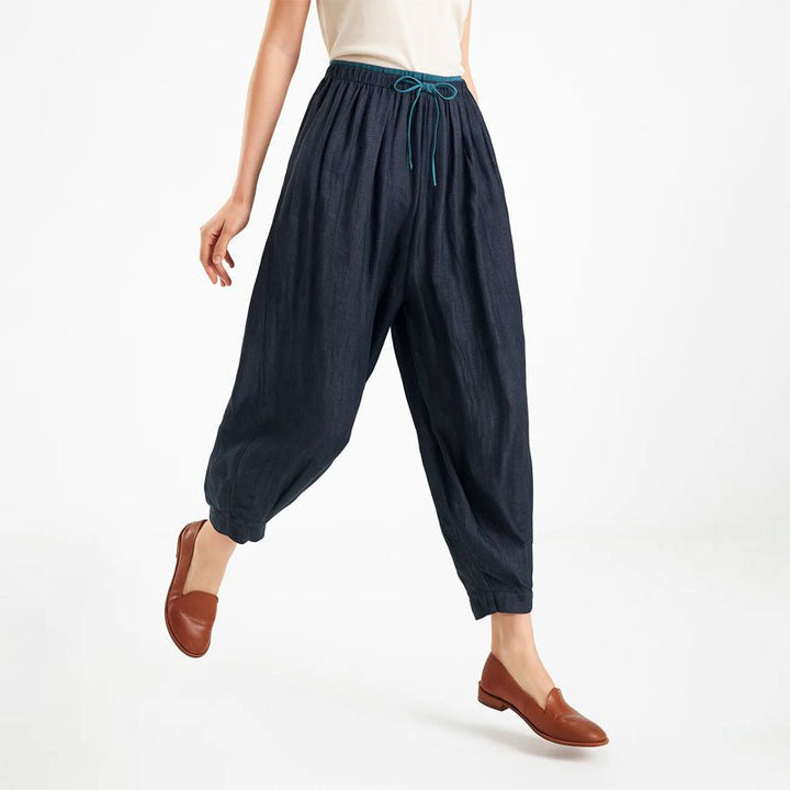 Chloé Rousseau Cotton Harem Pants - Intofa