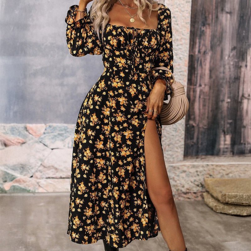 Chloé Rousseau Primavera Floral Dress - Intofa