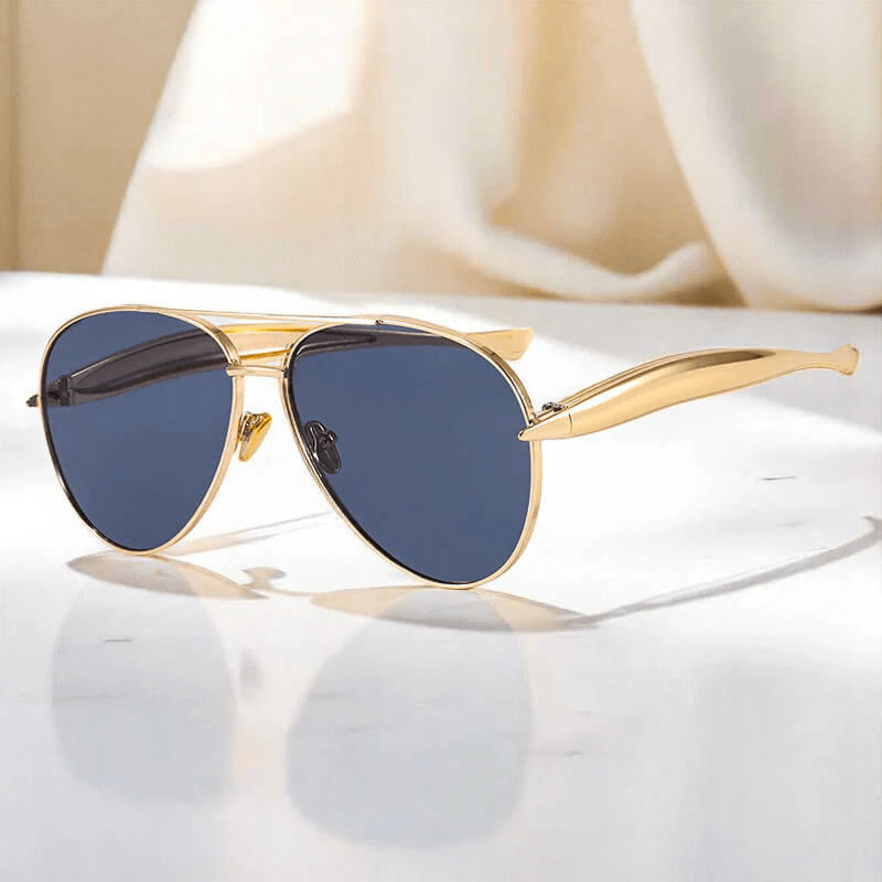 Chloé Rousseau Sculpted Aviator Sunglasses - Intofa