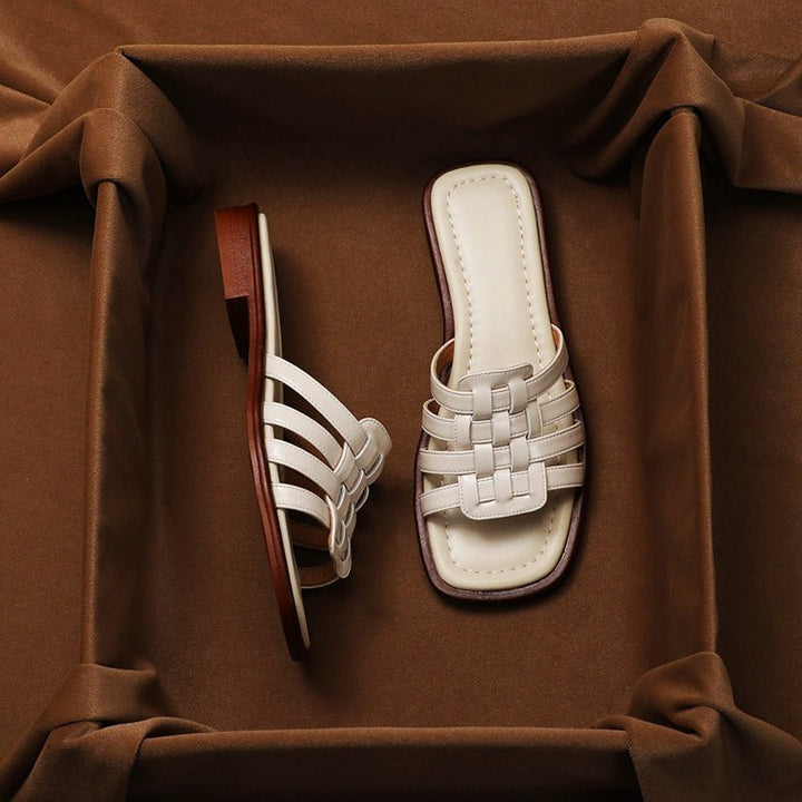 Chloé Rousseau Solesmes Woven Flats - Intofa