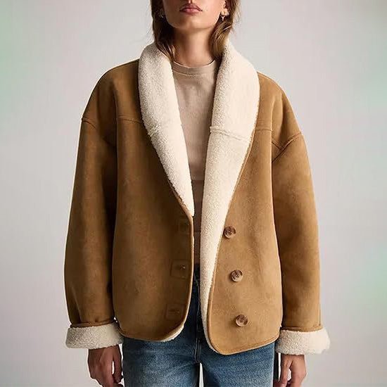 Chloé Rousseau Suede Luxe Jacket - Intofa