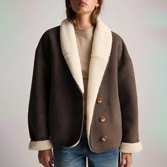 Chloé Rousseau Suede Luxe Jacket - Intofa