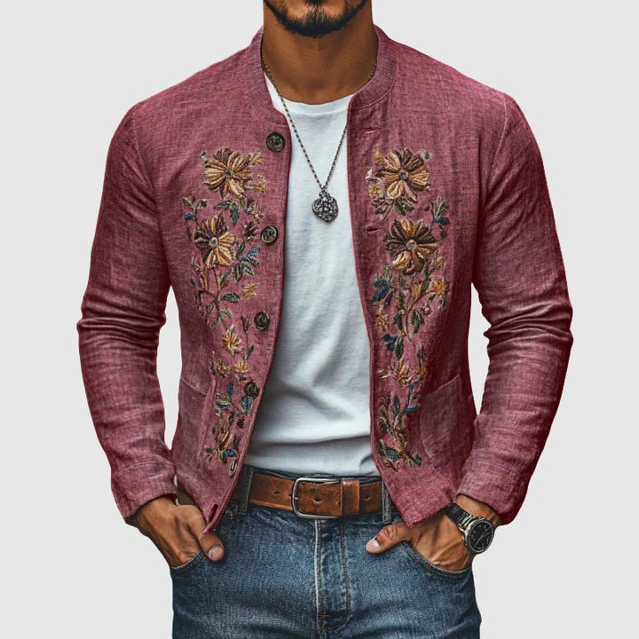 Côte d’Azur Linen Jacket by Victor Duval - Intofa