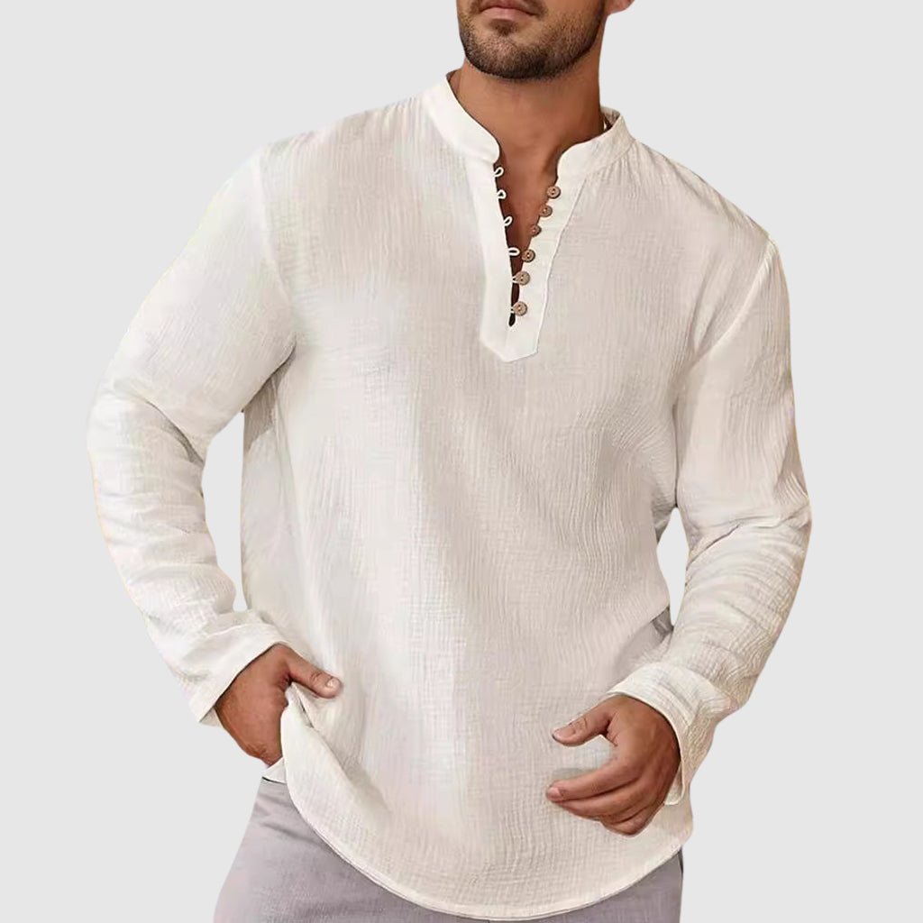 L'Étoffe Marine Shirt by Charles Harrington - Intofa