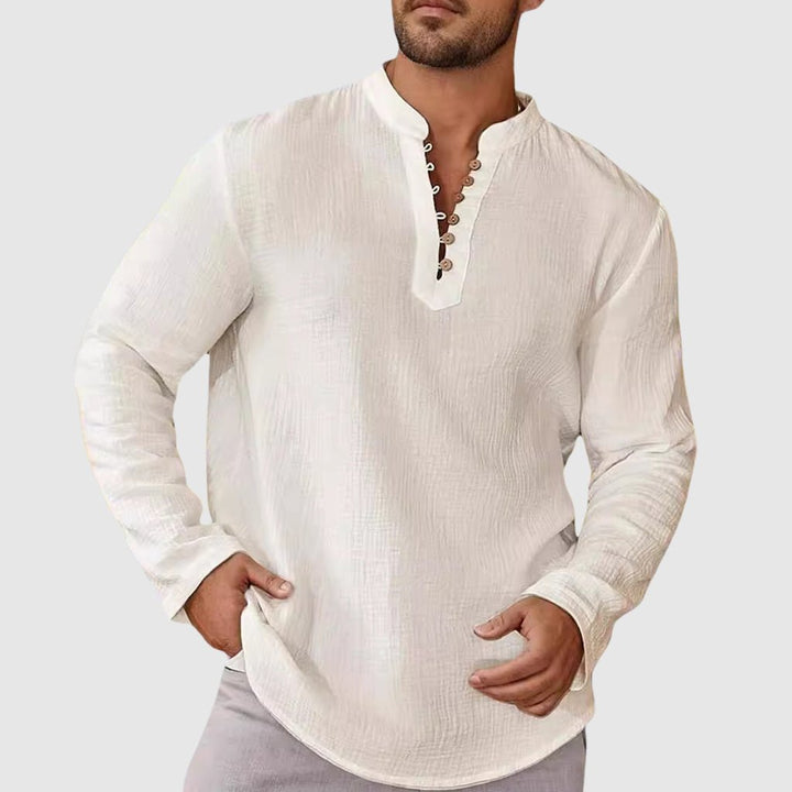 L'Étoffe Marine Shirt by Charles Harrington - Intofa