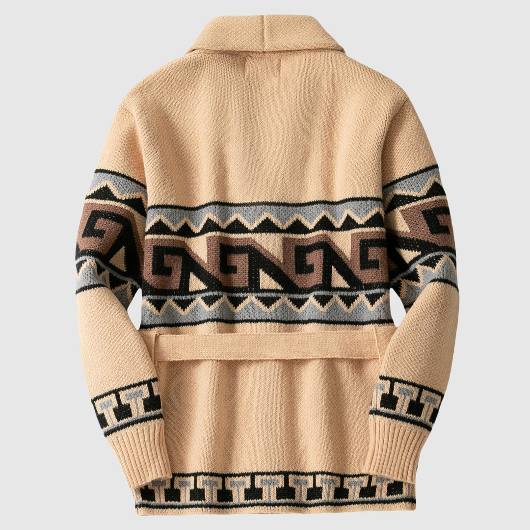 L’Étreinte Hivernale Cardigan by Victor Duval - Intofa