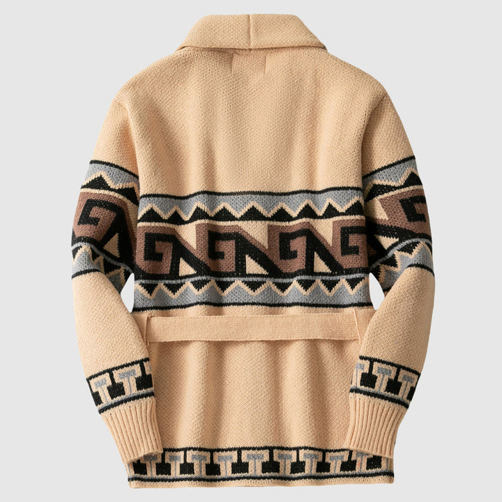 L’Étreinte Hivernale Cardigan by Victor Duval - Intofa