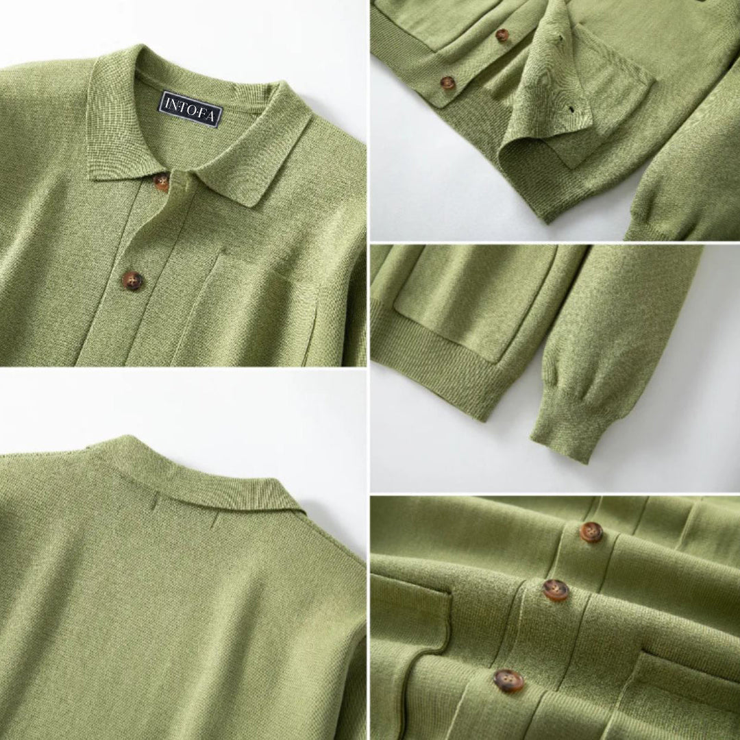 L’Oasis de Sauge Cardigan by Victor Duval - Intofa