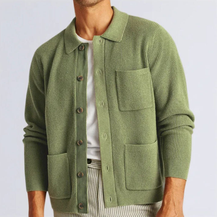 L’Oasis de Sauge Cardigan by Victor Duval - Intofa