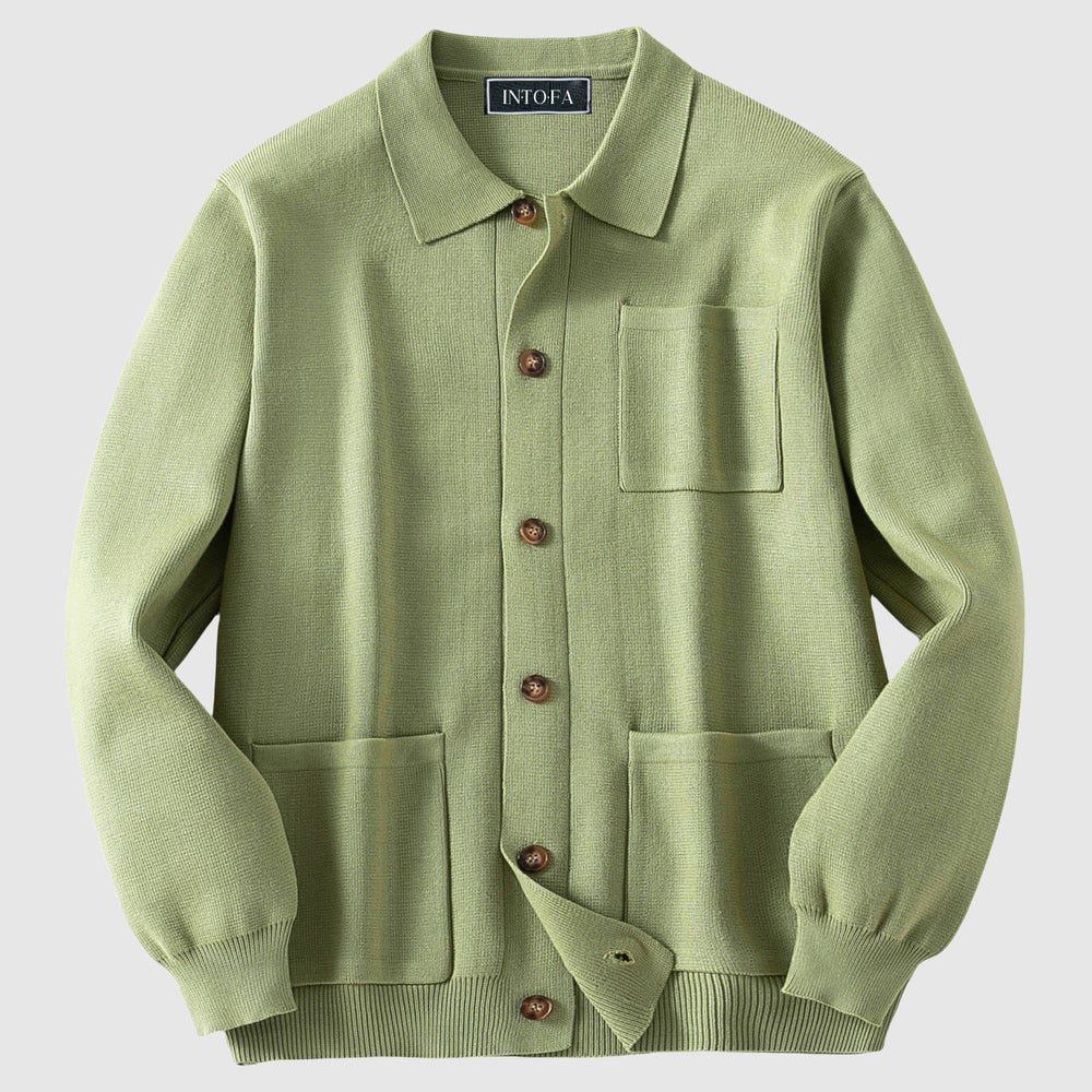 L’Oasis de Sauge Cardigan by Victor Duval - Intofa