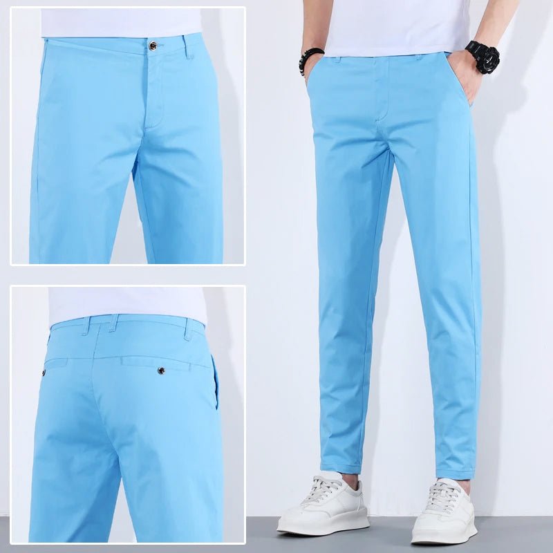 Prescott Tailors Alton Cotton Pants - Intofa