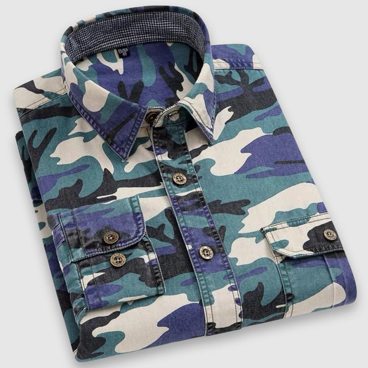 Prescott Tailors Camouflage Classic Shirt - INTOFA