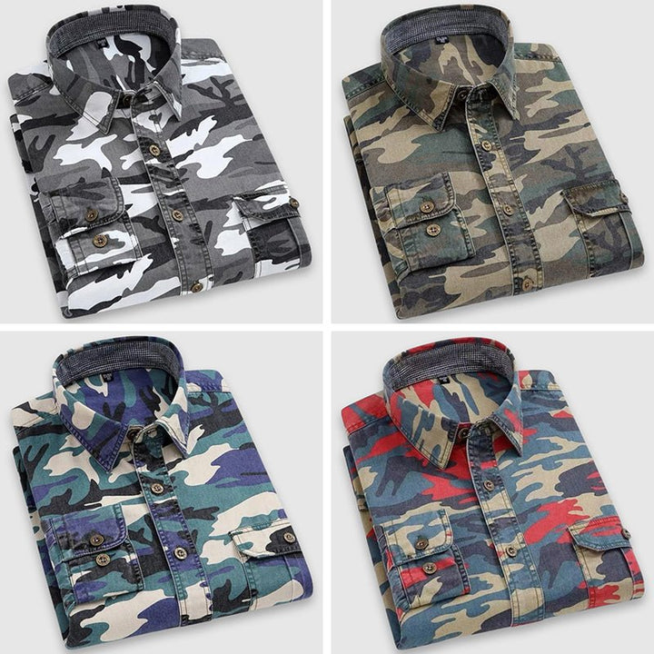 Prescott Tailors Camouflage Classic Shirt - INTOFA