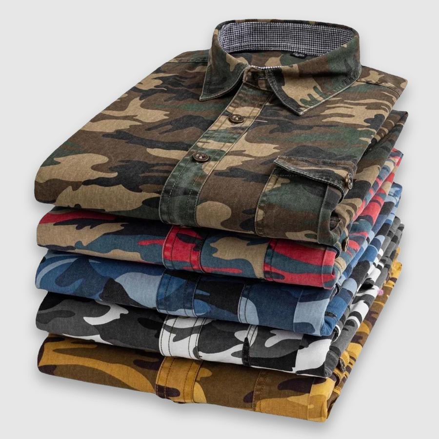 Prescott Tailors Camouflage Classic Shirt - INTOFA