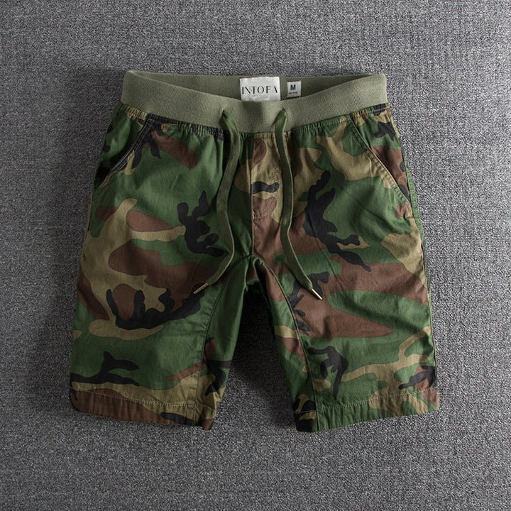Prescott Tailors Casual Camou Shorts - Intofa