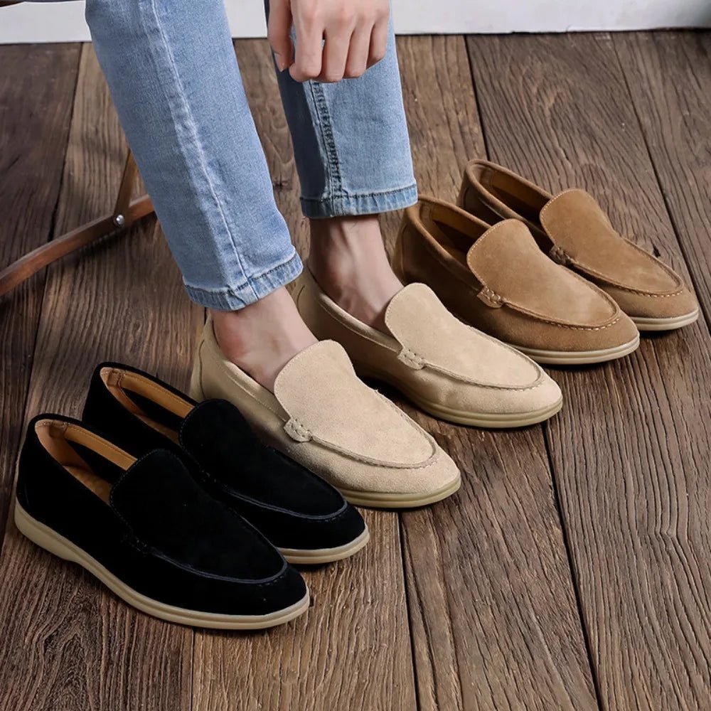 Prescott Tailors Casual Suede Loafers - Intofa