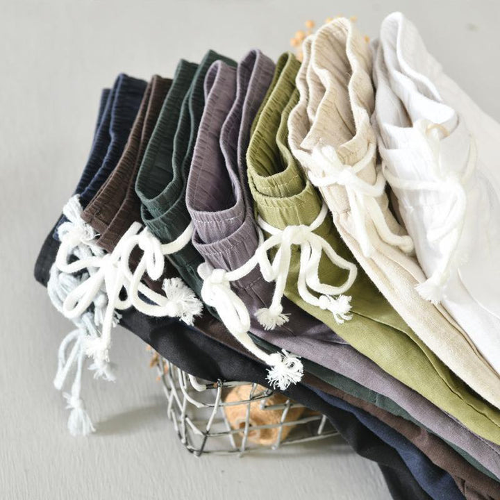 Prescott Tailors Coastal Linen Pants - Intofa