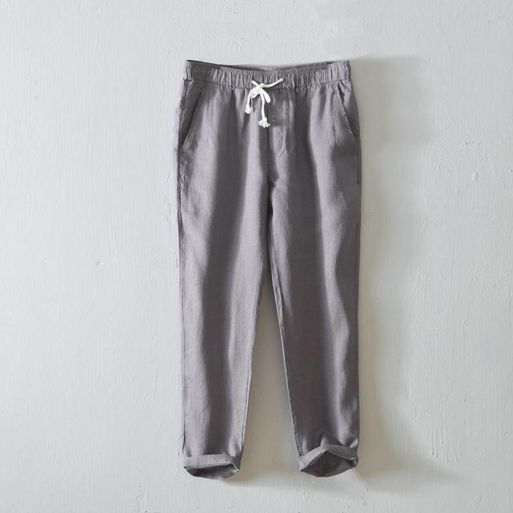 Prescott Tailors Coastal Linen Pants - Intofa