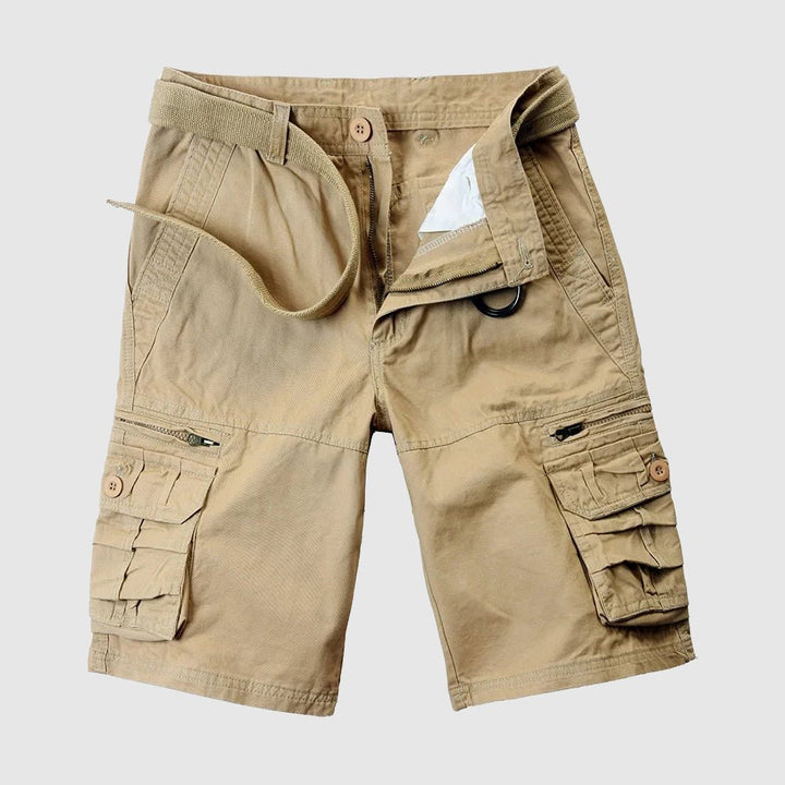 Prescott Tailors Cotton Cargo Shorts - Intofa