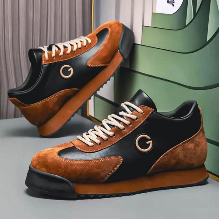 Prescott Tailors Luxe Leather Sneakers - Intofa